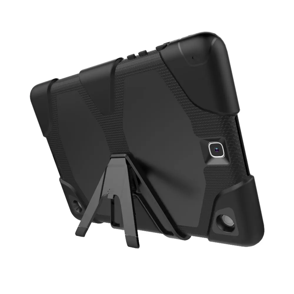 Дешево Чехол для планшета Kickstand для Samsung Galaxy Tab A 9,7 SM T550 P550 P555 T555C, противоударный силиконовый защитный чехол