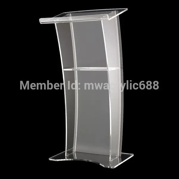 

pulpit furniture Free Shipping Stable Modern Design Cheap Clear Acrylic Lectern acrylic podium