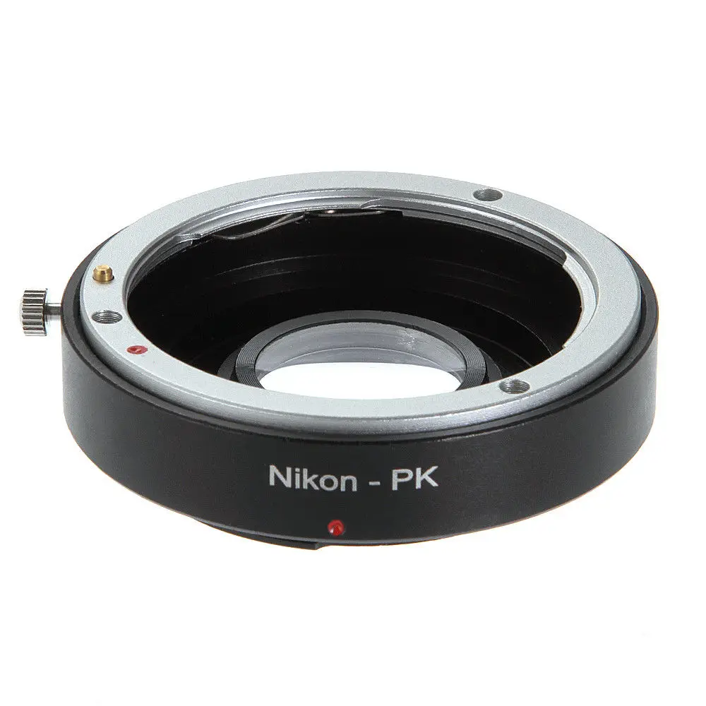 Кольцо адаптера Infinity focus со стеклом для Nikon F AI Крепление объектива к Pentax PK K K110D K200D