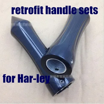 

Motorcycle accessories handlesets throttle plate design effort motorcycle handlebars modified rubber For Har-ley