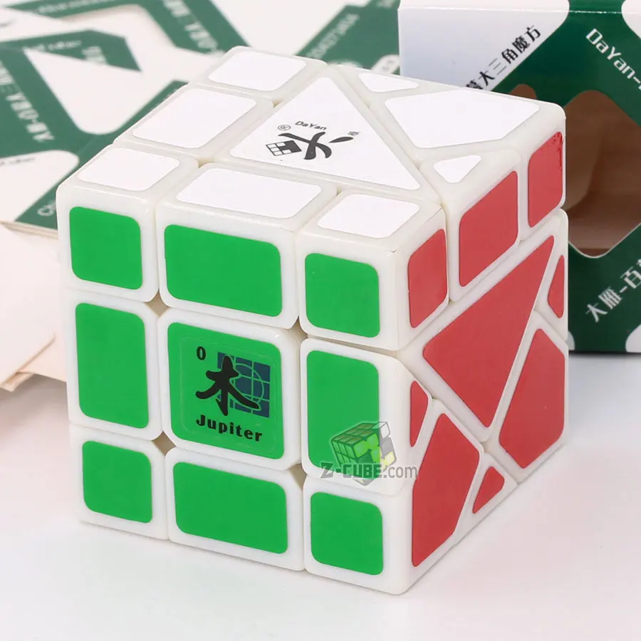 Магический куб головоломка Даян Бермуды 3x3x3 головоломка специальная странная форма кубик обучающий твист мудро игрушка игровой куб мастер коллекция - Цвет: Jupiter(White)