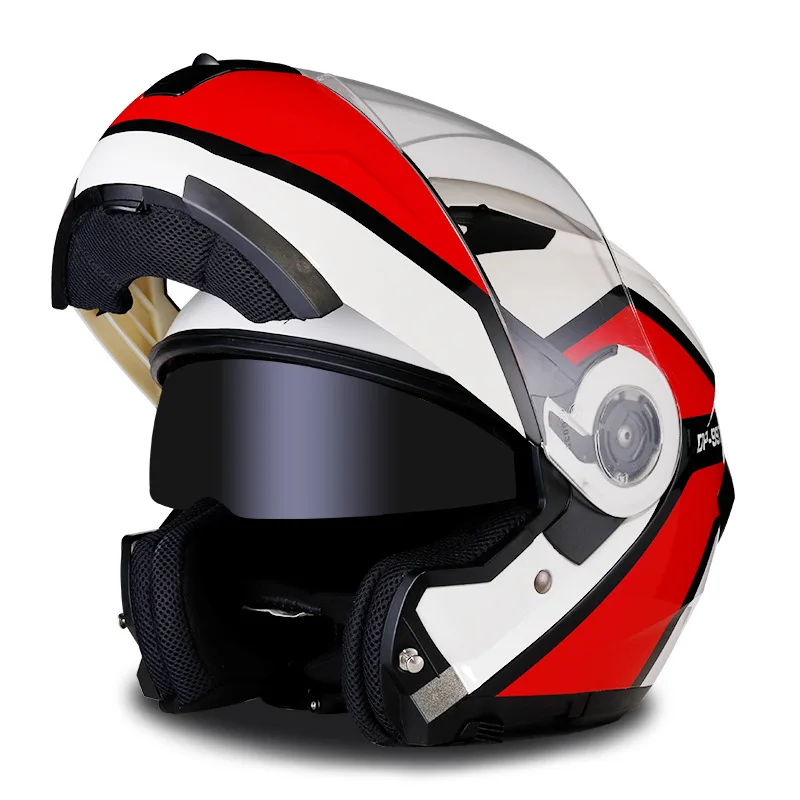 

BYE Motorcycle Helmet Motobike Helmet Full Face Riding Biker Modular Motorcycle Motocross Flip Up Helmets Capacete Casco DOT