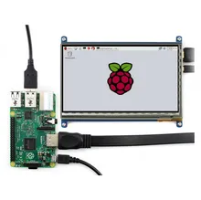 7inch HDMI LCD Raspberry Pi 1024*600 Capacitive Touch Screen Display Beaglebone Black Banana Pi/Pro Supports Various System