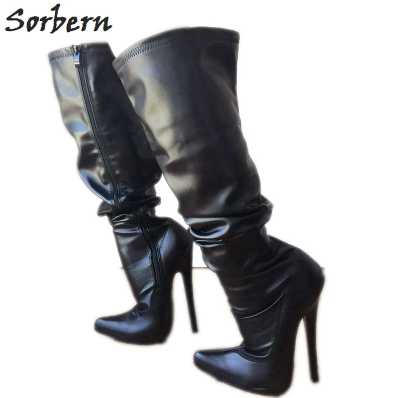 size 11 thigh high heels