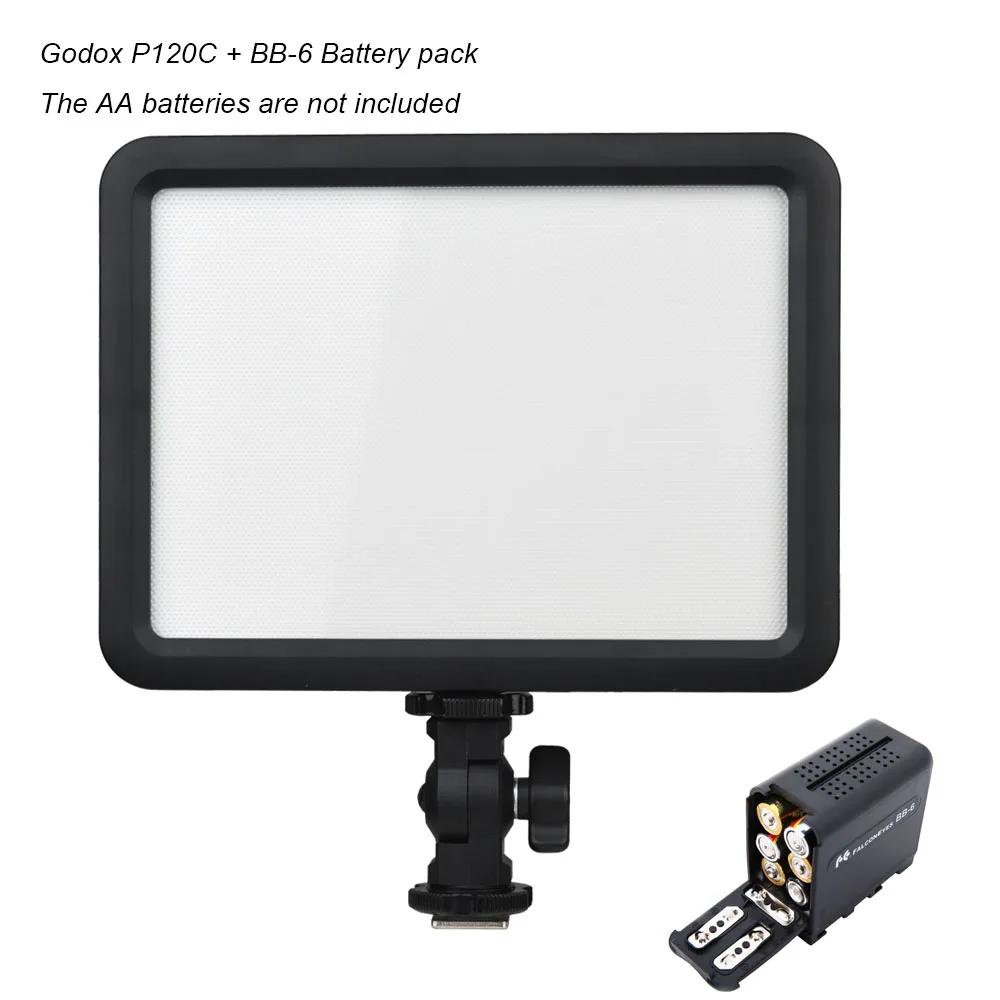 Godox Ultra Slim LED P120C Studio Video Continuous Light Lamp For
