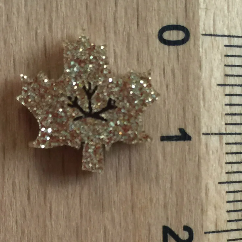 Buy OKRA leaf cute DIY applique decorative patch