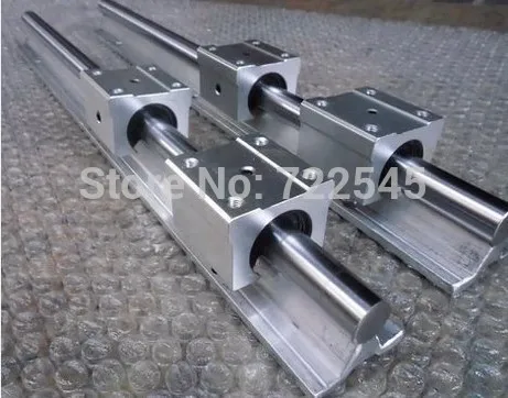 

12 mm Linear Rail Set 2xSBR12 Length 1400 mm + 4xSBR12UU Block For CNC Parts Set