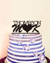 Personalised Cake Toppers,Cake Toppers for Weddings,Custom Wedding Cake Toppers,Heart Wedding Cake Toppers,Wedding Decoration