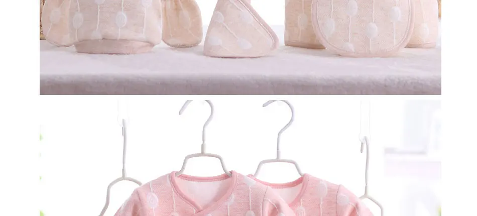 7 шт./компл., осенний комплект для новорожденных девочек 0-3 месяцев, комплекты одежды для малышей с длинными рукавами зимний комплект для малышей, хлопковая одежда для новорожденных мальчиков