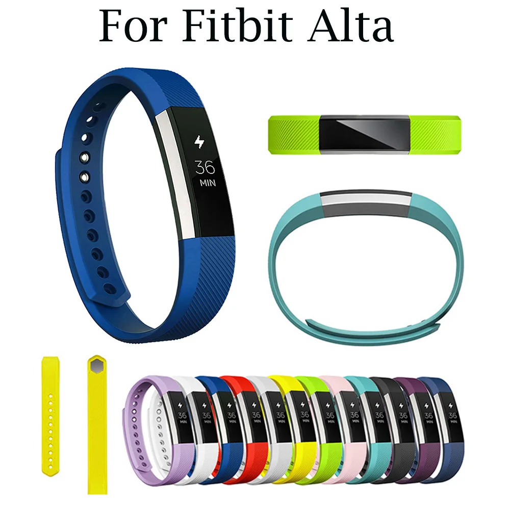 Силиконовый ремешок для Fitbit Alta, высококачественный сменный смарт-браслет, ремешок для Fitbit Alta HR Band, браслет