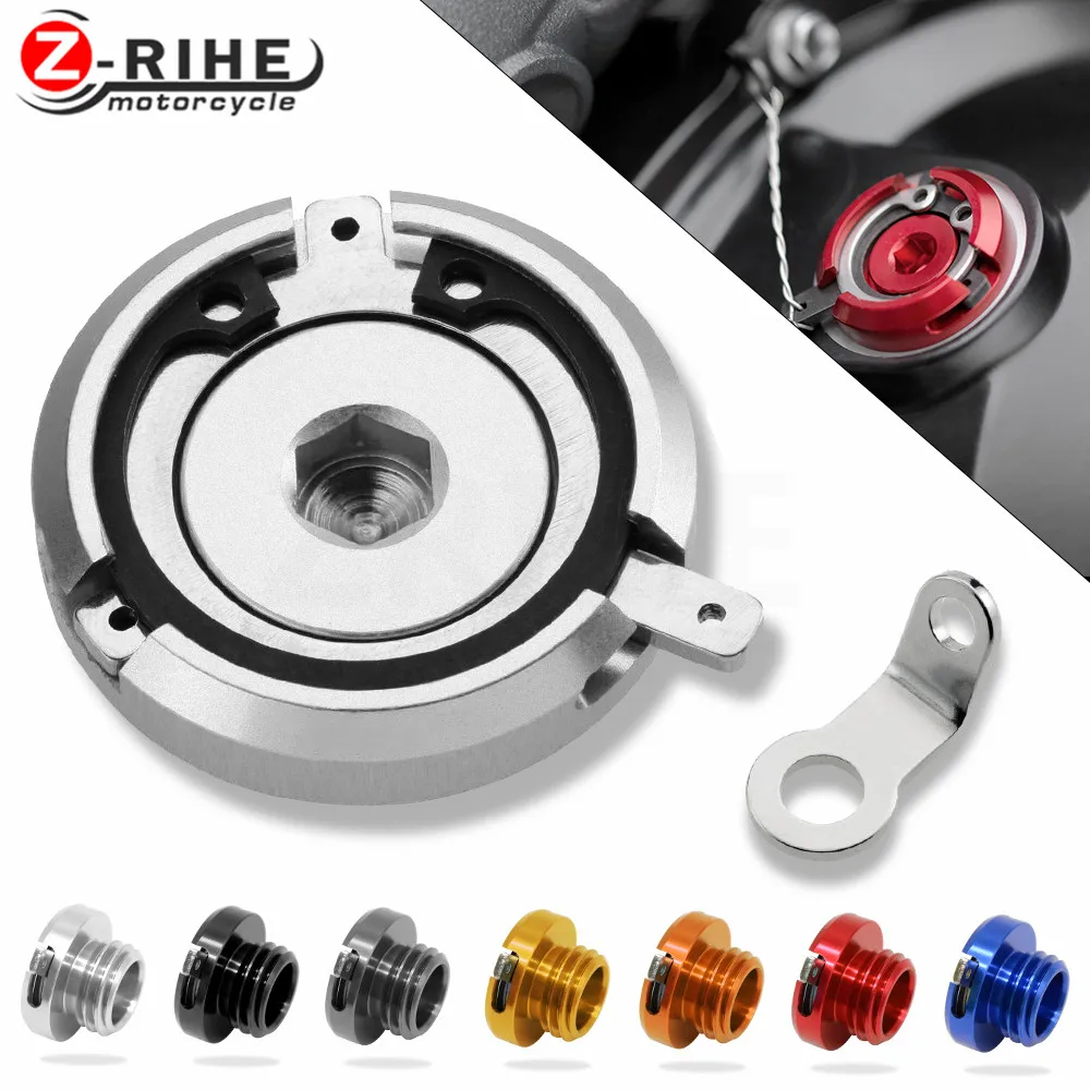 

Motorcycle M20*2.5 gold Engine Oil Filler Cap CNC Filler Cover Screw For Ducati HYPERMOTARD 796 & Honda cb500f cb500 f cb 500f