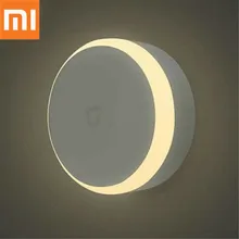 Xiaomi Mijia светодиодный ночной Светильник для коридора, инфракрасный пульт дистанционного управления, датчик движения тела, домашний ночной Светильник SM