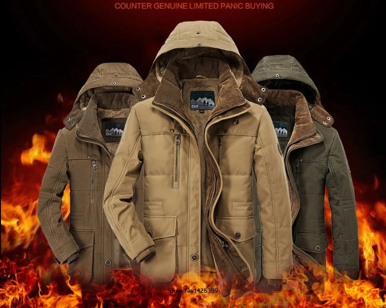 Зимняя куртка мужская пальто военные Пальто с капюшоном с воротником толстые теплые мужские s зимние парки Большие размеры 6XL 7XL куртка мужская
