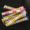 1PCS 17 Colors Silicone Bracelet Wristband 18cm Fit Shoe Buckle shoe charms Popular Rubber Wrist Strap Baby Jewelry ► Photo 3/3