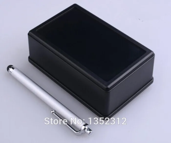 

Free shipping 105*65*40mm 2 pcs/lot black plastic enclosure box for electronic PLC housing DIY enclosure switch box control box