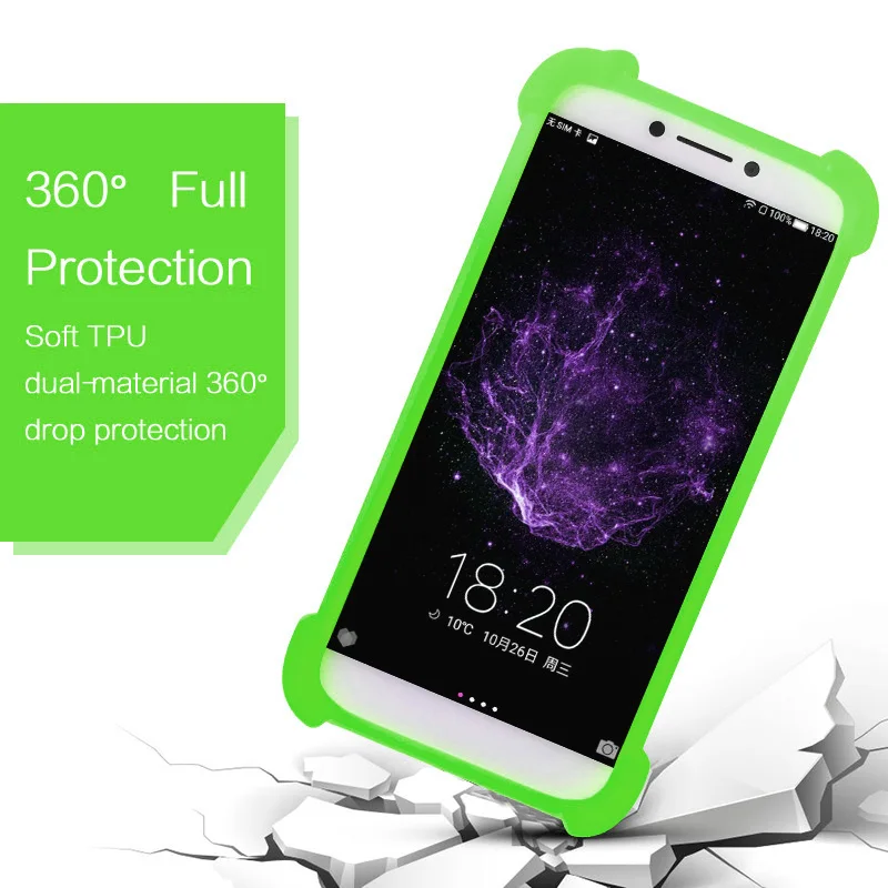 

Koolnee K1 Case Silicon TPU Back Cover Neck Strap Holder Stand Rubber Case for Koolnee K1 Trio Phone Case Universal