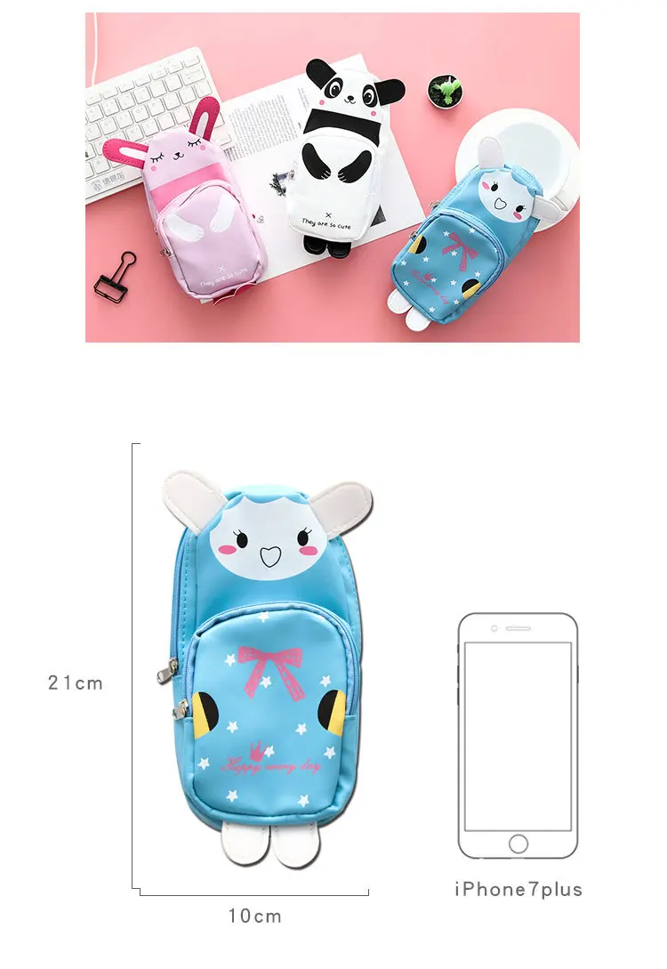 Чехол для карандашей kawaii kalem etui pennen gran kutusu piornik, вместительные школьные принадлежности, емкость для сумки, материал для бумаги, escolar