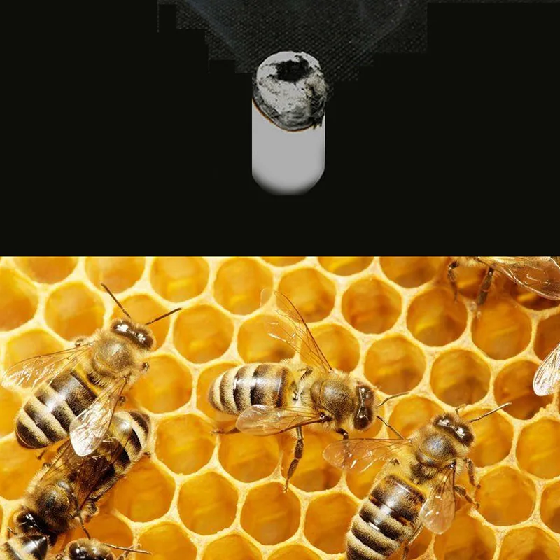 54 шт. пчелиный курильщик пчелиный дым вспышка для дыма излучатель специальный травяной фумигающий пчелиный улей пчеловодческий ящик для насекомых курильщик apculture