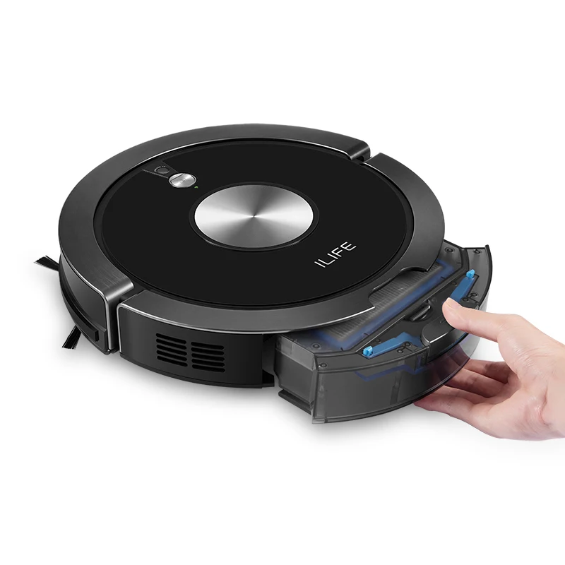 ILIFE A9s Robot Vacuum Cleaner Vacuuming & Wet Mopping Smart APP Remote Control Camera Navigation Planned Cleaning Large Dustbin