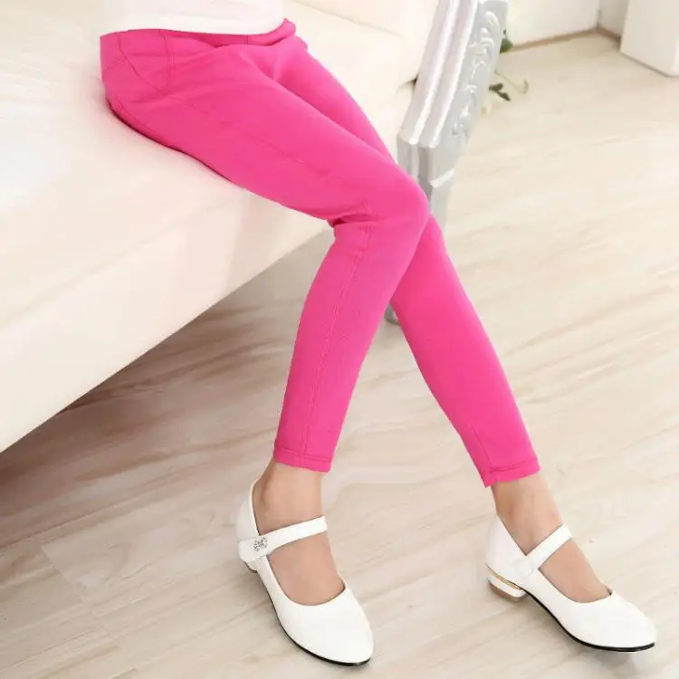 kids cotton Spring and autumn children's girls pants leggings