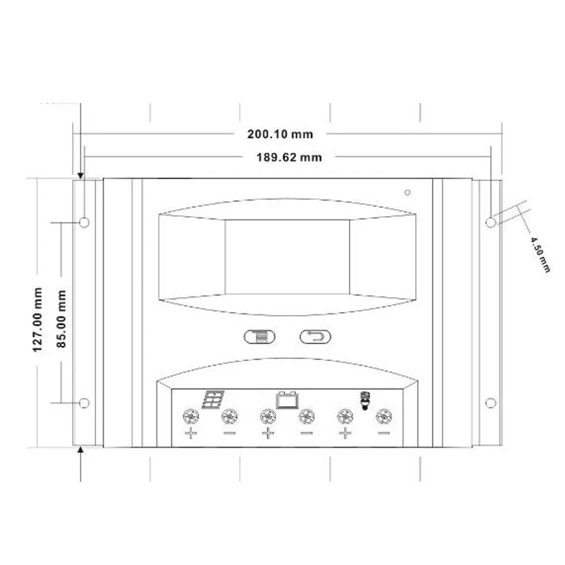 solar controller SIZE