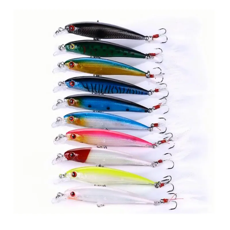 fishing lure minnow 9cm 8g kit 001