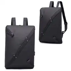 Для мужчин Повседневное регулируемый ремень внешний USB Интерфейс более 20L из полиэстера, на молнии рюкзак 2 со спрямленными углами сумка