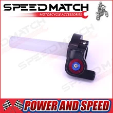 Визуальная ручка поворота 22 мм запчасть для мотоцикла Visable Twist дроссельная заслонка зажим для мотоцикла яма Байк мотокросса ATV для квадроциклов, езды по бездорожью