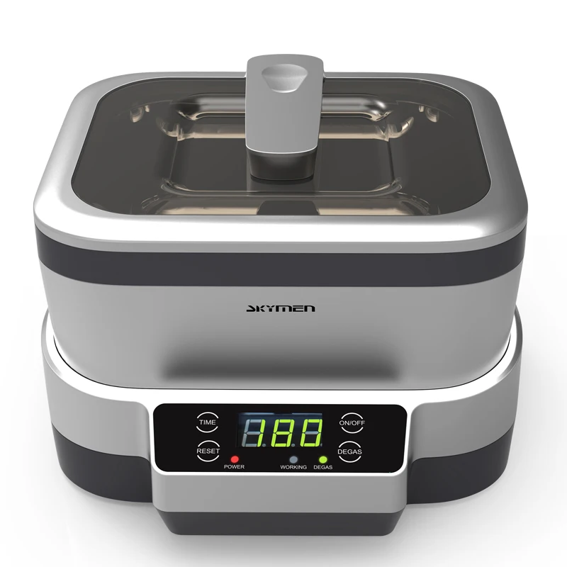 SKYMEN 1200 мл ультразвуковой очиститель для ванны с дегазом Сплит Съемный резервуар