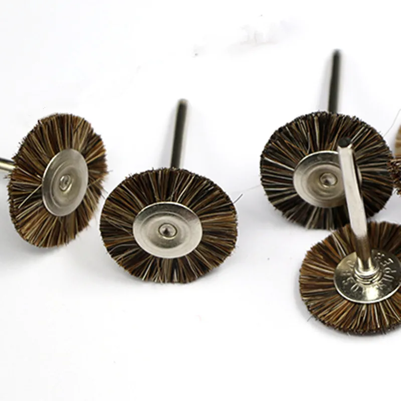 Buy 30pcs Dental Lab Beauty Horse Hair Brush Polishers