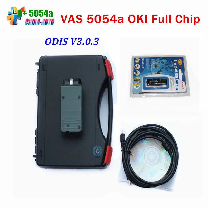 

DHL Free 2019 A+ Quality VAS5054A Bluetooth VAS 5054A OBD2 Diagnostic Tools ODIS V3.0.3/4.4.10 Support UDS With OKI Chip