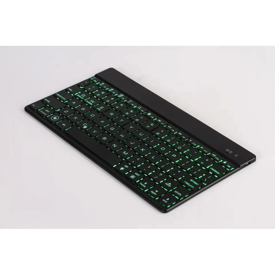 Luxury Aluminium Wireless Bluetooth Keyboard with/without 7 Color