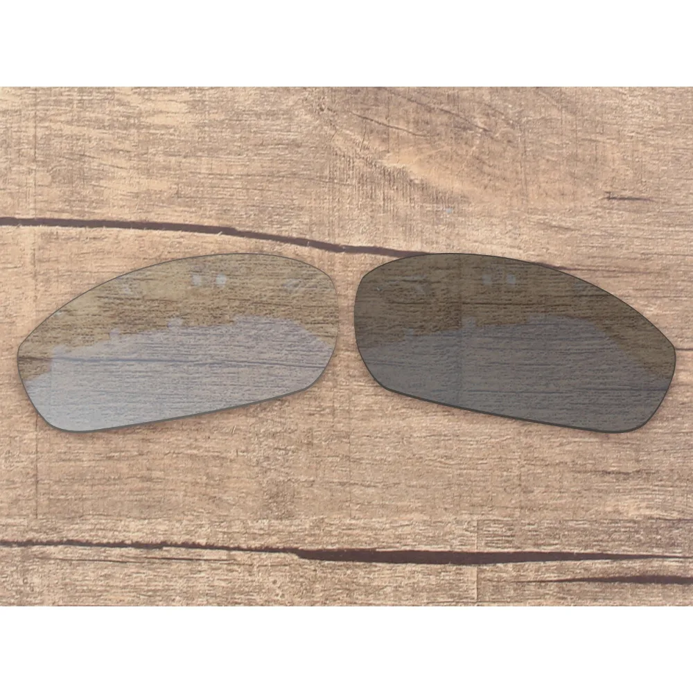 

Vonxyz Grey Photochromic Mirror Polarized Replacement Lenses for-Oakley Blender Frame