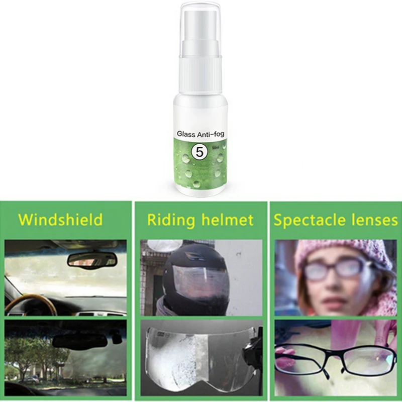 For Glass Anti-fog Driving Maintenance Sponge 50ml Side Window Coating