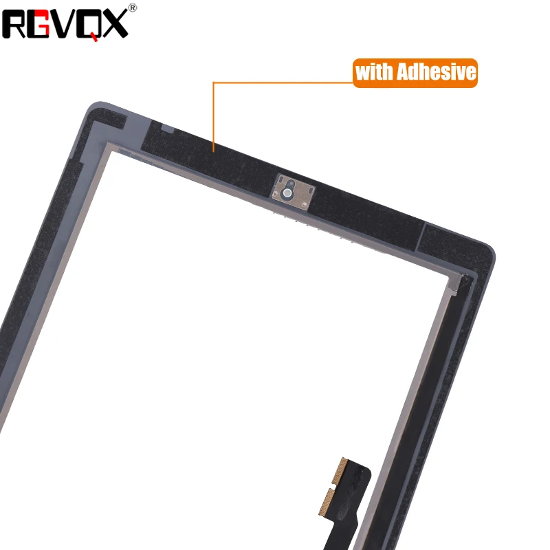 Оригинальный сенсорный экран для iPad 4 A1458 A1459 A1460 TP IC с домашней кнопкой и клейким
