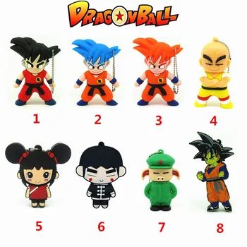 

Cartoon Dragon Ball series usb flash drive disk cute memory stick pendrive Pen drive 4GB 8GB 16GB 32GB mini computer gift