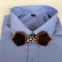 Высокое качество деревянный галстук-бабочка забавная Личность Мужской галстук для отдыха деревянный галстук-бабочка s галстук бабочка