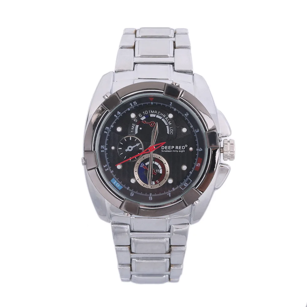 

Luxury Brand New Men's Fashion Sports Round Dial Stainless Steel Band Quartz Analog Wrist Watch 9710 New Hot Selling