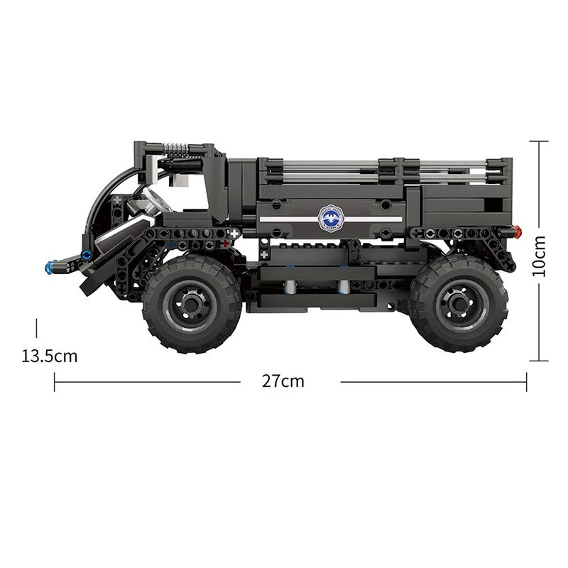 Yeshin-13008-The-SWAT-Police-Transport-Car-Set-Compatible-with-Legoing-Technic-Car-Building-Block-Bricks (4)