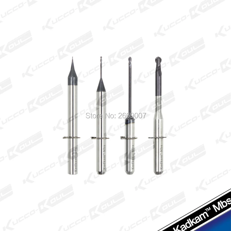 Dental milling burs VHF CAD/CAM system tools Zirconia/Alloy/PMMA/Wax ...
