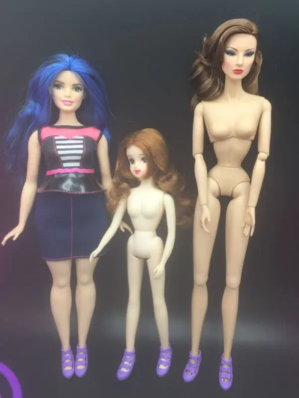 Кукольная обувь для толстой куклы BB и liccaa dolls BBI995