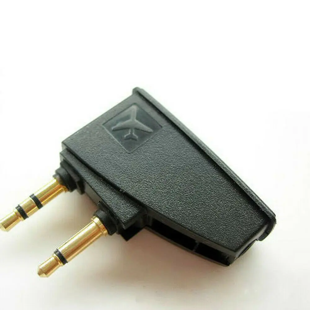 

1Pc Airplane Audio Adapter For Bose QC35 QC25 QC20 QC15 QC3 QC2 Headphones Plastic for Traveling CE1448