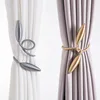 Arbitrary shape strong Curtain Tiebacks Plush Alloy Hanging Belts Ropes Curtain Holdback Curtain Rods Accessoires ► Photo 2/5