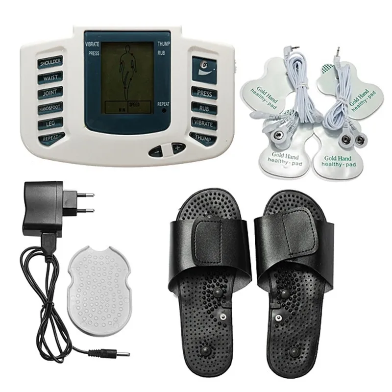 Popular Electrical Muscle Stimulator Massageador Tens Acupuncture Equipment Slimmer Body