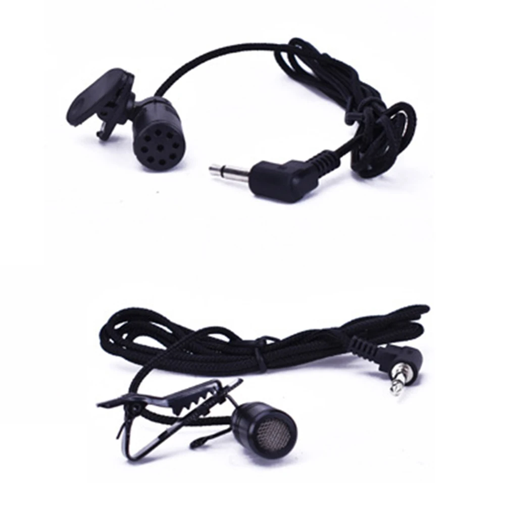 

Portable External Clip-on Lapel Lavalier Microphone 3.5mm Jack For PC Handsfree Wired Condenser Mic For teaching Speeching