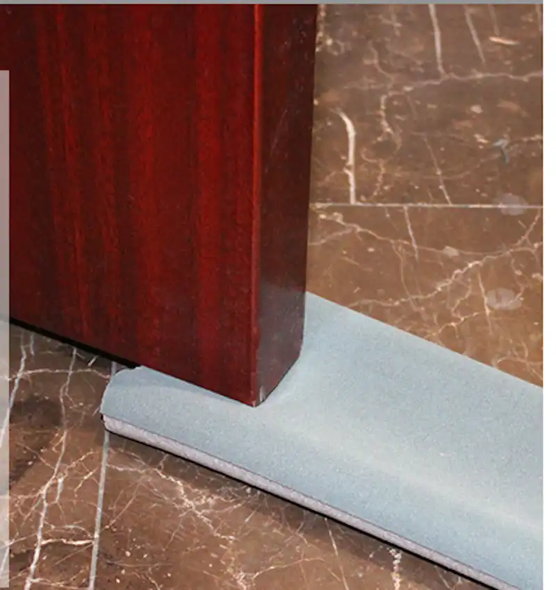 93cm Multifunction Flexible Door Bottom Sealing Strip Protector Doorstop Draft Dodger Simple Installation Soundproof Foam