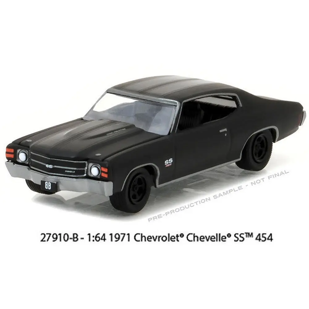 GL 1: 64 1971 Chevrolet Che velle SS 454 сплав модель автомобиля литья под давлением металлические игрушки подарок на день рождения для детей мальчик