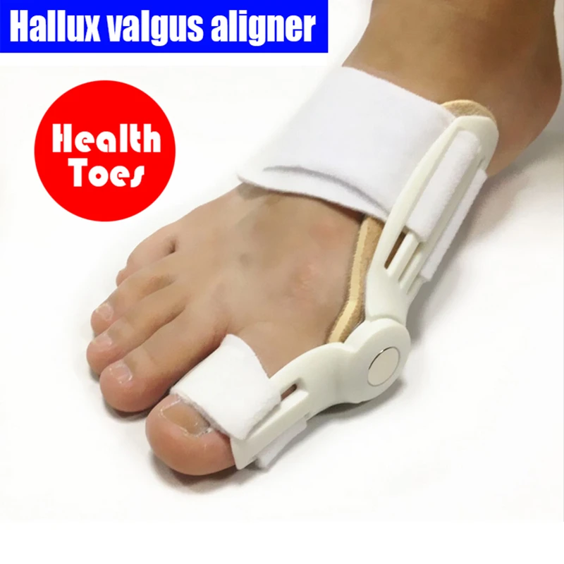 1pair=2pcs Foot Thumb Big Toe Separator Hallux Valgus Aligner Toes