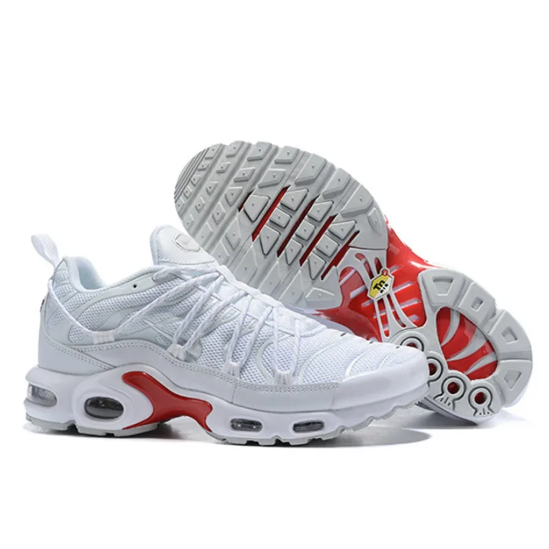 

Nike Max Plus Tn Ultra 3M Men's Running Shoes, Black, Wear-resistant Shock-absorbing Breathabler size 40-46