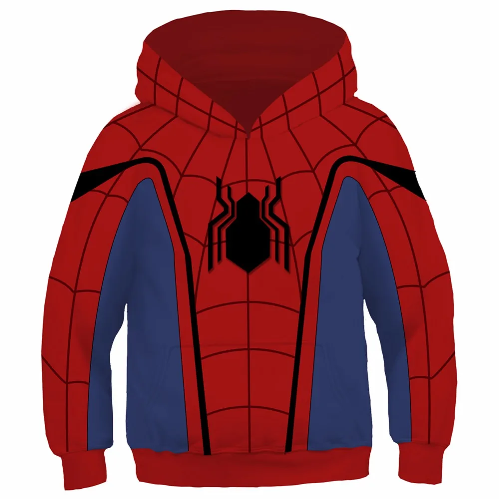 Kids Hoodie Ultimate Spider Man Cosplay Hoodie Anime